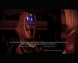 Mass Effect 2 : Am Ende der Mission entscheiden Sie über Veetors Schicksal.