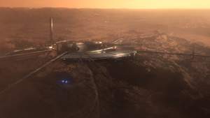 Mass Effect 3 : Unsere erste Mission verschlägt uns auf den Mars.