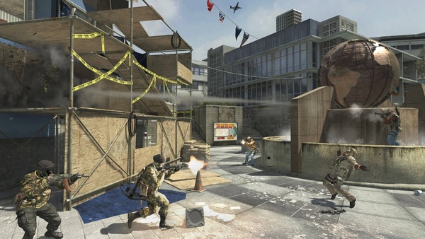 Call of Duty: Black Ops : Das Eisstation auf der Karte Stadium ist immer heiß umkämpft.