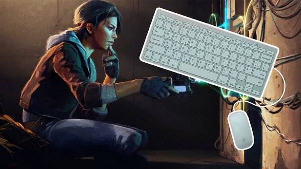 Half-Life: Alyx with mouse and keyboard? So far, this did not seem possible.