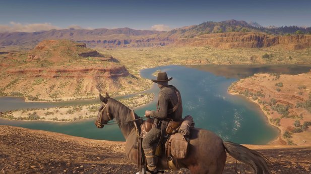 With a 2080 Ti and an i9-9900 processor, Red Dead Redmeption 2 can produce even better graphics than with normal hardware.